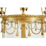 IQ4484 19TH CENTURY BRASS HALL LANTERN