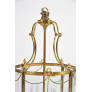 IQ4485 REGENCY STYLE BRASS HALL LANTERN