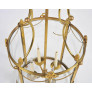 IQ4485 REGENCY STYLE BRASS HALL LANTERN