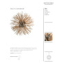 IQ4511 ARTERIORS FINCH 8 LIGHT CHANDELIER