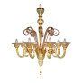 IQ4521 YELLOW TODARO CHANDELIER