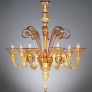 IQ4521 YELLOW TODARO CHANDELIER
