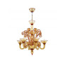IQ4521 YELLOW TODARO CHANDELIER