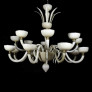 PS2033 VENETIAN CHANDELIER IVORY SHADE
