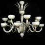 PS2033 VENETIAN CHANDELIER IVORY SHADE