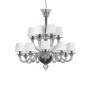 WM2722 21st CENTURY ARTISTIC CHANDELIER GREEN MURANO