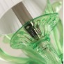 WM2722 21st CENTURY ARTISTIC CHANDELIER GREEN MURANO