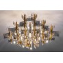 PS1145 MIDCENTURY ITALIAN CHANDELIER