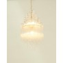 PS1238 CLEAR GLASS CHANDELIER