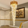 PS2074 CRYSTAL STAIRWELL CHANDELIER