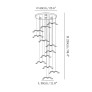 QZ9745 LARGE SEAGULL CHANDELIER