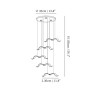 QZ9745 LARGE SEAGULL CHANDELIER