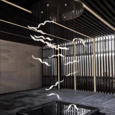 QZ9745 LARGE SEAGULL CHANDELIER