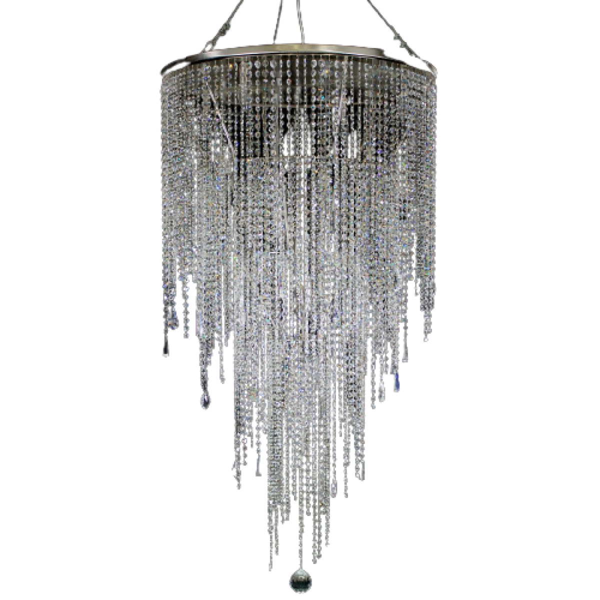 PT5859 CHANDELIER WITH 4 LAYERS IN CRYSTAL PT5859 CHANDELIER WITH 4 LAYERS IN CRYSTAL