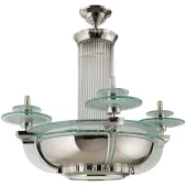 PS1307 ART DECO CHANDELIER