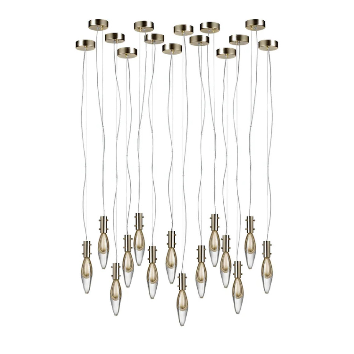 PS1815 GOLDEN DROPS 14 CHANDELIER PS1815 GOLDEN DROPS 14 CHANDELIER