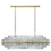 PS1988 VIENNA LINEAR CRYSTAL CHANDELIER