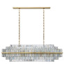 PS1988 VIENNA LINEAR CRYSTAL CHANDELIER