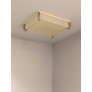 PS2646 BRONZE ART DECO CEILING LIGHT