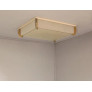 PS2646 BRONZE ART DECO CEILING LIGHT