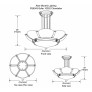 PS6043 SOFAR 10352 CHANDELIER