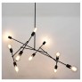 WM2719 BLACK MOGI CHANDELIER
