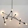 WM2719 BLACK MOGI CHANDELIER