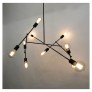 WM2719 BLACK MOGI CHANDELIER