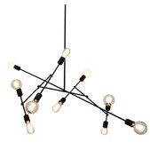 WM2719 BLACK MOGI CHANDELIER