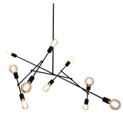 WM2719 BLACK MOGI CHANDELIER