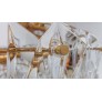 IQ8324 CRYSTAL BRASS CHANDELIER