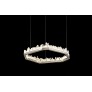 IQ8331 ENSEMBLE OF 7 WHITE QUARTZ PENDANT