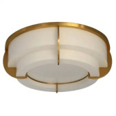 PS2647 FRENCH 2-TIERED FLUSH MOUNT