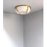 PS2647 FRENCH 2-TIERED FLUSH MOUNT