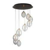 AM1325 COCOON BLOWN GLASS PENDANT