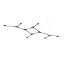 IQ8219 SUSPENSION PENDANT CARBON LIGHT