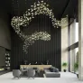 PS1287 KERCHIEFS CHANDELIER