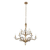 PS1474 VENUS 9 LIGHT 2 TIER CHANDELIE