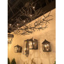 PS1483 RAINFOREST BRONZE CHANDELIER