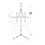 PS1614 JAGGER CHANDELIER