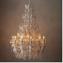 PS1713 LARGE HARBOR SHELL CHANDELIER