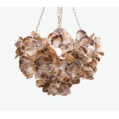 PS1717 FLORET OYSTER SHELL CHANDELIER