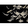 PS1997 WINDY LEAVES IV CHANDELIER