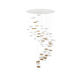 PS2010 SAND & SEA CASCADING WAVE CHANDELIER