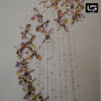 PS2035 CRYSTAL TWIGS CASCADE RADIANT CHANDELIER