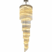 PS2075 ORTA SPIRAL GLASS CHANDELIER