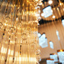 PS2075 ORTA SPIRAL GLASS CHANDELIER