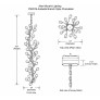 PS2076 ARABELLA BRANCH-STYLE CHANDELIER