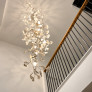 PS2078 Ceramic Max Long Stairwell Chandelier
