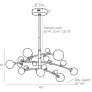 PS2095 MASER CHANDELIER